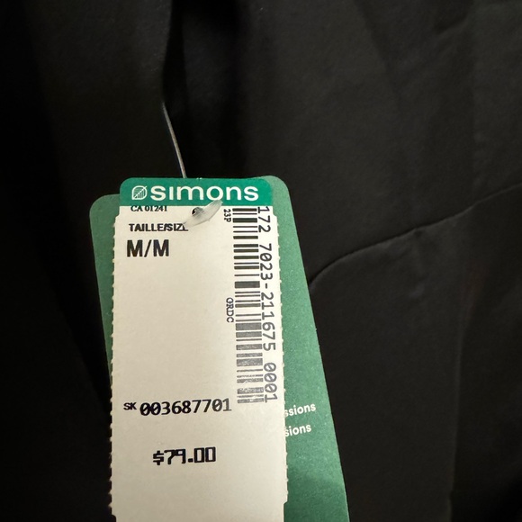 Twik black midi dress - Size Medium & NWT - Picture 5 of 5